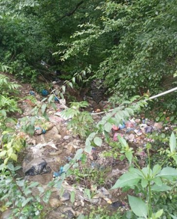 Qubanın məşhur bulağı zibilxanaya çevrilib - FOTOLAR