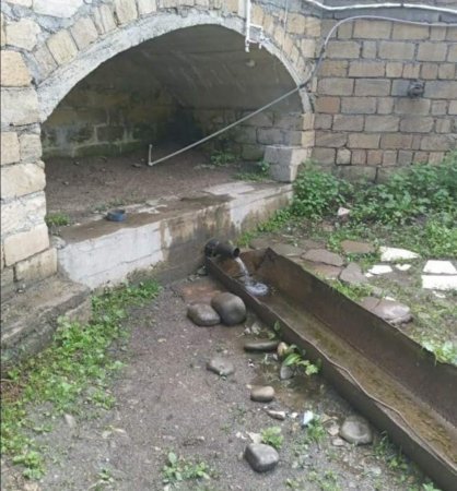 Qubanın məşhur bulağı zibilxanaya çevrilib - FOTOLAR
