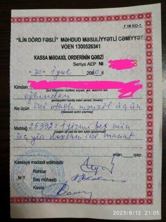 ŞOK MAXİNASİYA! “İDF” tikinti şirkəti MMC, MTK-ya necə çevrildi? - Masazırdakı “Yeni Bakı” yaşayış kompleksində bir qəbz, bir müqavilə, 4 sənəd