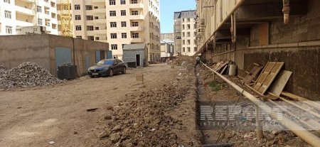 "AAAF Park"da qanunsuz tikinti işləri aparılır, sakinlər narazıdır - FOTOLAR