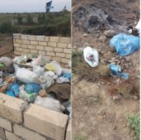 Masallı zibil içində: İCRA BAŞÇISI DA ÖZ ALƏMİNDƏ... - FOTOLAR