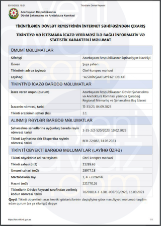 Komitə Şuşada açılışı olmuş otelin tikintisinə icazə verməyi unudub? - FOTO