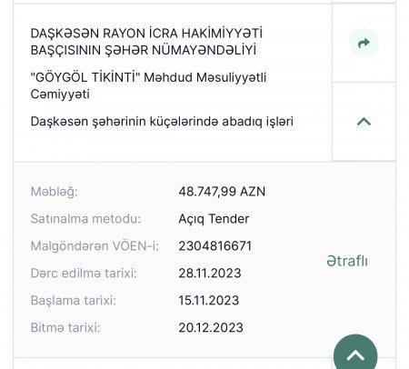 Daşkəsən "DAĞ" yeridir, BACARANA PULLU BAĞ YERİDİR... - İTTİHAM VAR...