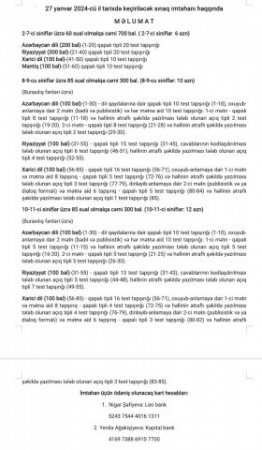 Naxçıvan MR Təhsil Nazirliyi hansısa hazırlıq kursunun qeyri-rəsmi filialına çevrilib - BU NƏDİ BELƏ?!