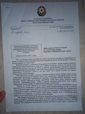 DSMF-nin keçmiş işçisindən ETİRAZ - BU NƏDİ BELƏ?!