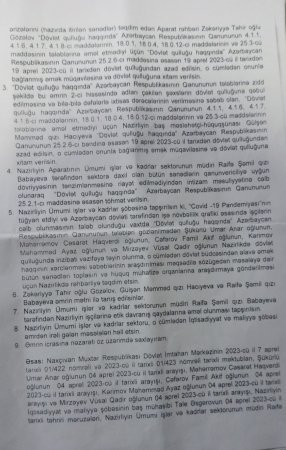 Yoldaş Dadaşovanın ABSURD QƏRARLARI... - İLGİNC FAKT