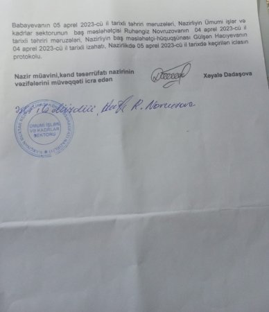 Yoldaş Dadaşovanın ABSURD QƏRARLARI... - İLGİNC FAKT