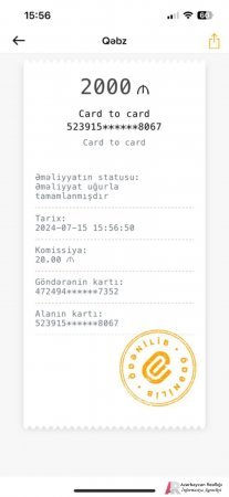 Özünü vəkil kimi təqdim edərək vətəndaşın 10 min manatdan artıq pulunu mənimsədi - TƏFƏRRÜAT