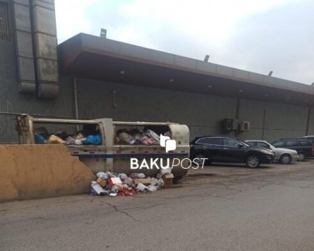 Sumqayıtda antisanitariya: "Zibil qabları günlərlə daşınmır" - FOTO