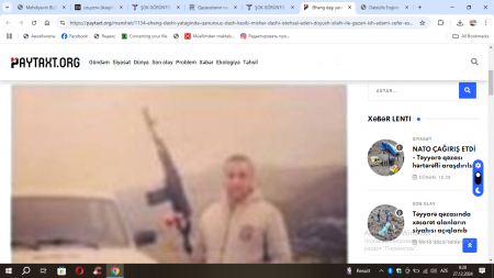 Əhəng daşı yatağında qanunsuz daş kəsib, mişar daşı istehsal edən döyüş silahı ilə gəzən İŞ ADAMI Cəfər Əsgərov KİMDİR?/FOTO