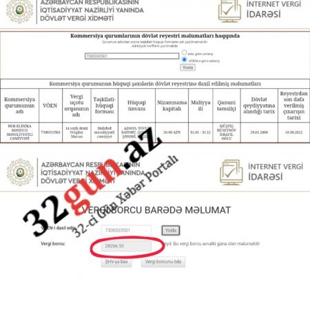 "Nur Klinika"nın dövlətə vergi borcu üzə çıxdı - Əməliyyat zamanı "pasientlər"lə yarıçılpaq "selfie"/ FOTOFAKT