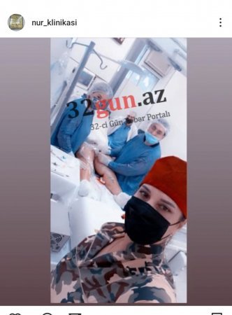 "Nur Klinika"nın dövlətə vergi borcu üzə çıxdı - Əməliyyat zamanı "pasientlər"lə yarıçılpaq "selfie"/ FOTOFAKT