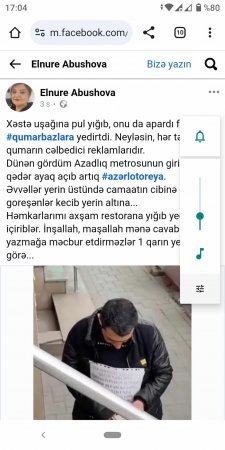 ""Azərlotereya"nın "toçka"ları metronun girişinə qədər ayaq açıb" - "İnşallah, həmkarlarım bir qarın yeməyə görə..."