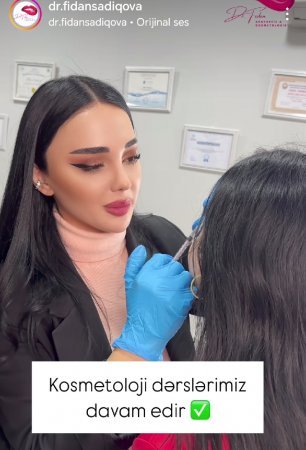 "Aspera" klinikasında kosmetoloq Fidan Sadıqova tibbi dərslər keçirir,sertifikat verir? -Araşdırma