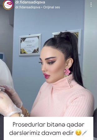 "Aspera" klinikasında kosmetoloq Fidan Sadıqova tibbi dərslər keçirir,sertifikat verir? -Araşdırma