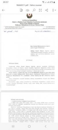 DSMF-in məhkəmə filialı-vəkil bürosu tələbkar qazinin iddia tələbini saxtalaşdırıb - Borclu XŞTMF-nin dövlətə, məhkəməyə, Konstitusiyaya hörmətsizliyi 22 aydır sürür İDDİA