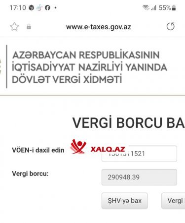 Deputatın oğlunun şirkəti 300 min manata yaxın vergi borcunun niyə ödəmir?-Rəsmi araşdırma