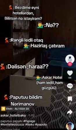 14 yaşlı qız “Askar” hoteldə münasibətdə olduğu şəxs tərəfindən şantaj edilib - AÇIQLAMA, TƏFƏRRÜAT