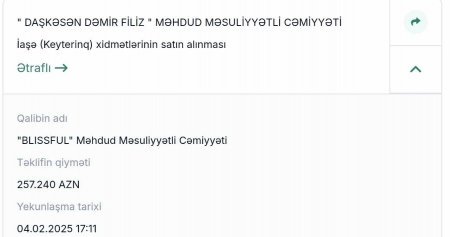 "AZERGOLD”un çətiri altında TENDER ŞOUSU... - Dövlətin malı dəniz... yeməyən...