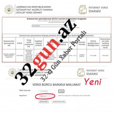 "Doğtaş" şirkətinin dövlətə borcu iki dəfə artdı / FOTOFAKT